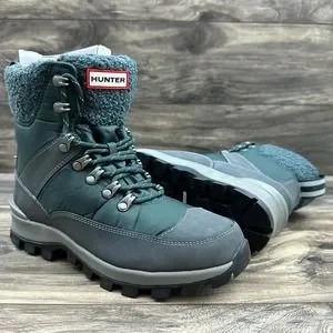 Hunter | Shoes | Nib Hunter Recycled Poly Commando Boots